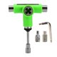 thumbnail image 2 of Multi Monopatín Scooter Patín Longboard Forma De T Herramienta Llave Verde, 2 of 5