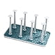 thumbnail image 5 of Escurrevasos Con 8 Ganchos Desmontables, Organizador De Tazas Y Vasos Para Lavabo De Hotel, Blanco, Verde, Pequeño, 5 of 5