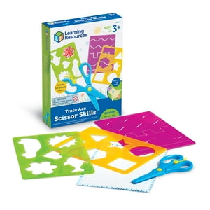 Set Scissor Skills Resources Learning Resources Trace Ace 7 Pieces 3+