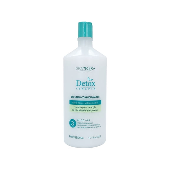 Bálsamo Acondicionador Paso 3 Detox Terapia GranKéra Profissional 1 Lt