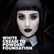 thumbnail image 2 of Crema y polvo blanco Foundation Manic Panic Tish & Snooky's Goth, 2 of 4