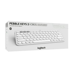 Logitech - Teclado Pebble 2 K380 Blanco Open Box
