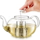 thumbnail image 4 of Infusor de té Teabloom de acero inoxidable, grande, diseño geométrico, 4 of 8