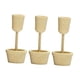 thumbnail image 2 of Juego De 3 Macetas De Madera Sin Terminar Para Decorar Tu Fiesta, Estilo Cafetería, Con Adornos De Madera Sin Terminar., 2 of 5
