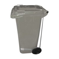 Imahe - Basurero Con Pedal 100 Lts Color Gris