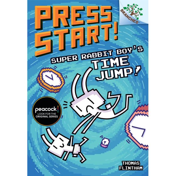 Libro Scholastic Press Start! #9 ¡Salto en el Tiempo!