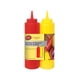 thumbnail image 1 of Dispensadores de ketchup y mostaza TableCraft Nostalgia, 700 ml, color rojo y amarillo, 1 of 1