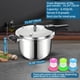 thumbnail image 5 of Olla a Presión Peterboo 8L Acero Inoxidable Inducción, 5 of 6