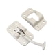 thumbnail image 2 of Pestillo de soporte de puerta de RV genérico Accesorio de cierre de puerta de RV Soporte de puerta exterior profesional para playa Autocaravanas Casas Hebilla izquierda blanca, 2 of 5