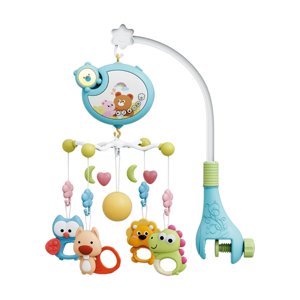 Bothyi - Baby Musical Crib Mobile Lindo Música Educativa Juguetes Para Recién Nacidos 0-12 Meses Azul