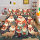 thumbnail image 2 of Christmas Gifts Santa Claus Snow House Child Quilt Duvet Cover Set3-Piece Bedding Set, 2 of 5