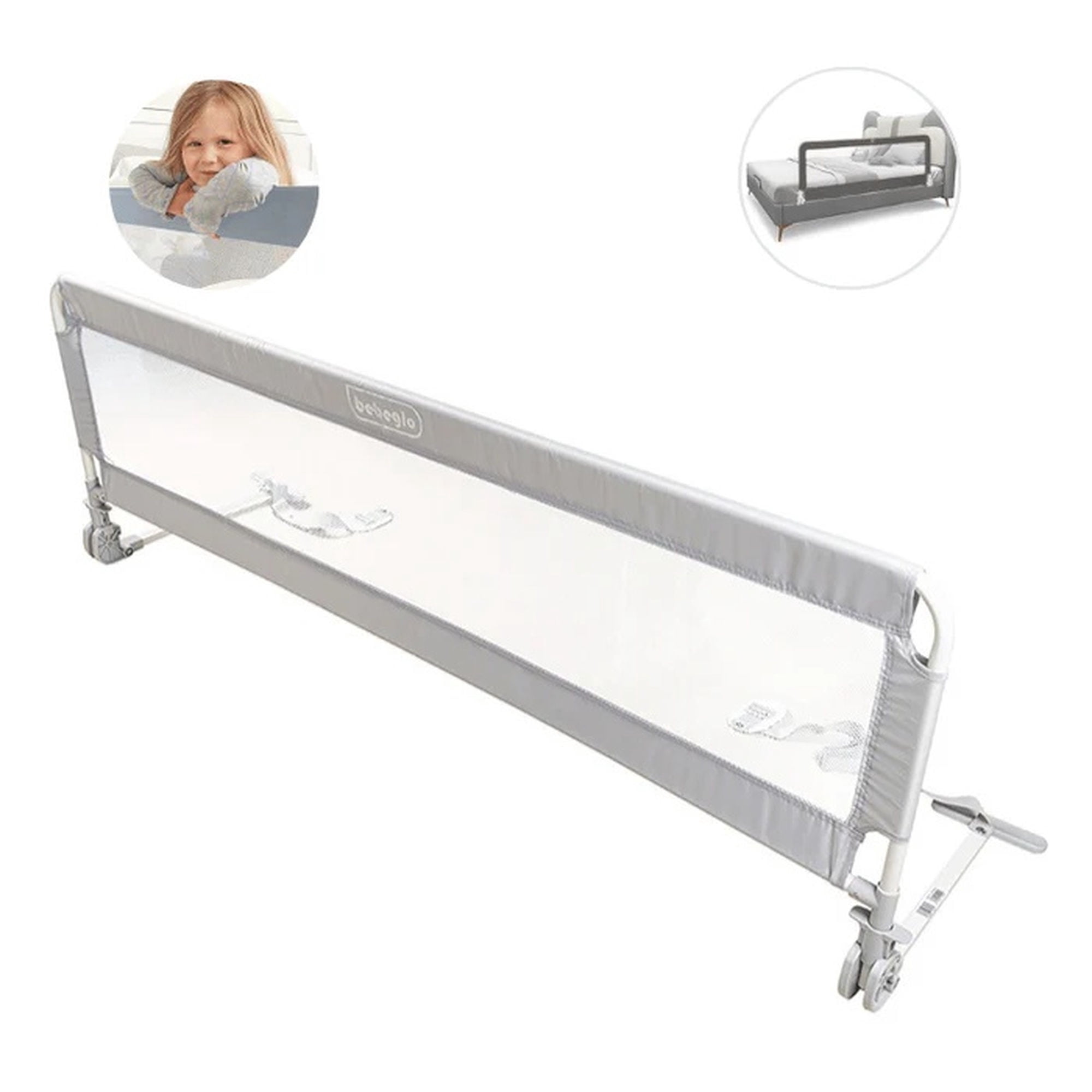 Baranda de cama box spring RS-80052-4 Gris