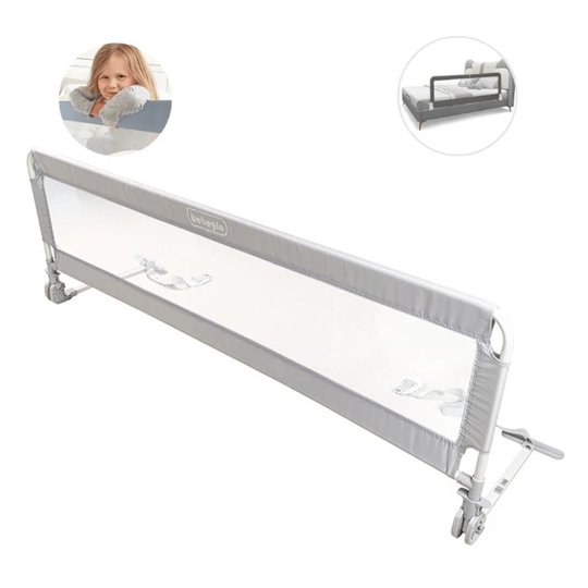Bebeglo - Baranda De Cama Box Spring Rs-80052-4 Gris