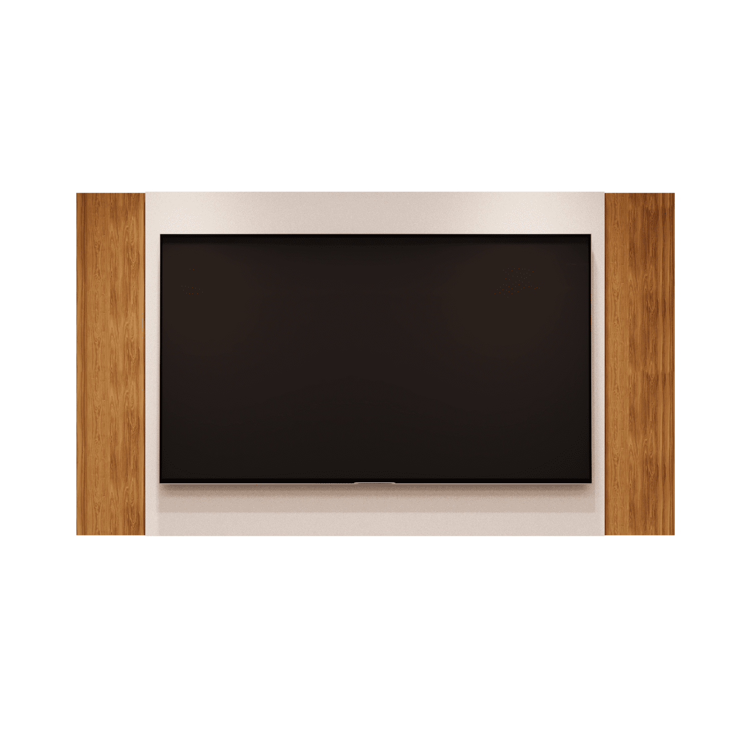 Exit - Panel Tv Hasta 50 Pulgadas Fresno Gris Miel