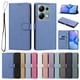 thumbnail image 1 of Cartera para Xiaomi Poco M6 Pro 4G con Soporte y Correa, Azul, 1 of 6