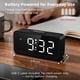 thumbnail image 3 of Reloj Despertador Digital A Pilas Con Pantalla Grande, 3 of 9