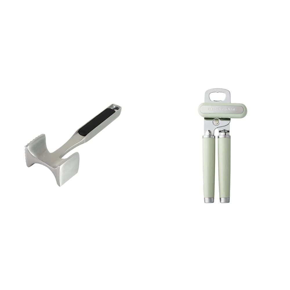 Ablandador De Carne Kitchenaid Gourmet Negro Y Abrelatas