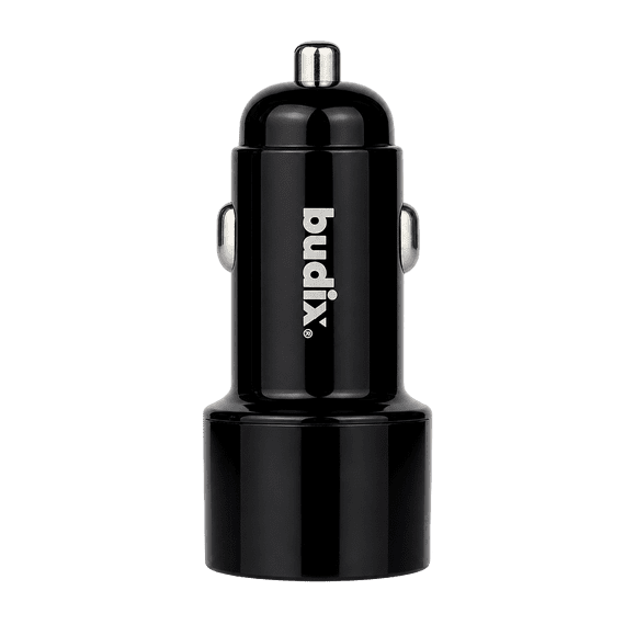 Cargador De Auto Usb-a/usb-c 52.5w/2.4a Motomo Mo-501 Negro