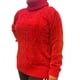 thumbnail image 1 of Sweater Mujer Cuello Alto Chenil Otoño Invierno Colores 611, 1 of 4