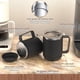 thumbnail image 5 of Set calentador de tazas de café Felibeaco con taza térmica de 480 ml, color negro, 5 of 7