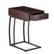 thumbnail image 3 of Mesa lateral Southern Enterprises Porten color nogal con puerto USB, 3 of 8