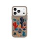 thumbnail image 1 of Funda OtterBox para iPhone 17 Pro de Cuero con Bordado de Cactus, 1 of 6