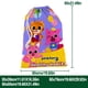 thumbnail image 3 of PINKFONG Bolsa de regalo con cierre de cinta navideño para decoración de Navidad,50cm×76 cm., 3 of 6