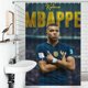 thumbnail image 4 of Kylian Mbappé Cortina de Ducha para Baño Decoración del Hogar, Cortinas de Baño Impermeables Duraderas, Cortina de Baño, Decoración de Baño para Adultos Niñas Niños, Regalos para Casa 119cmX180cm, 4 of 6