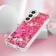thumbnail image 4 of Funda Para Samsung Galaxy S24 Con Brillo Líquido, Protección Completa Y Soporte De Anillo Giratorio, 4 of 4