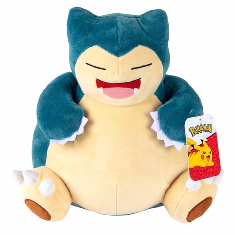 Peluche Pokémon Snorlax De 30 Cm, Con Licencia Oficial