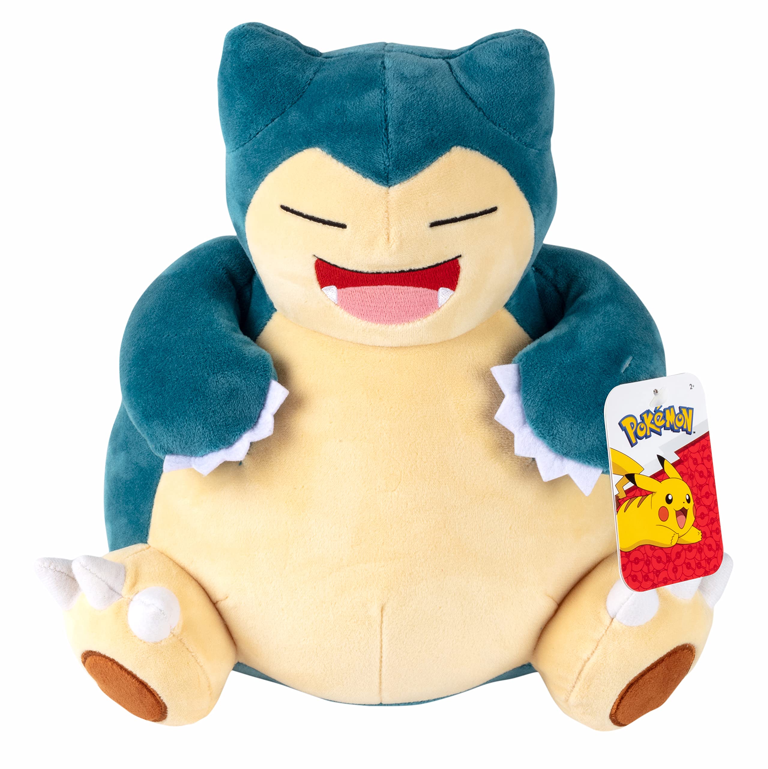 Peluche Pokémon Snorlax De 30 Cm, Con Licencia Oficial