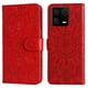 thumbnail image 3 of Funda tipo cartera FOXDOCK para Xiaomi 13 Pro , diseño girasol en relieve, cuero PU, cierre magnético, soporte y tarjetero, 3 of 5