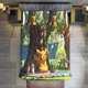 thumbnail image 1 of Comforter Set Queen Size Pokemon Pikachu Camping Set with 2 Pillowcases for All SeasonsBedding Set 3pcs for Kids Boys Girls Bedroom Decor Bed Sheets, 1 of 5