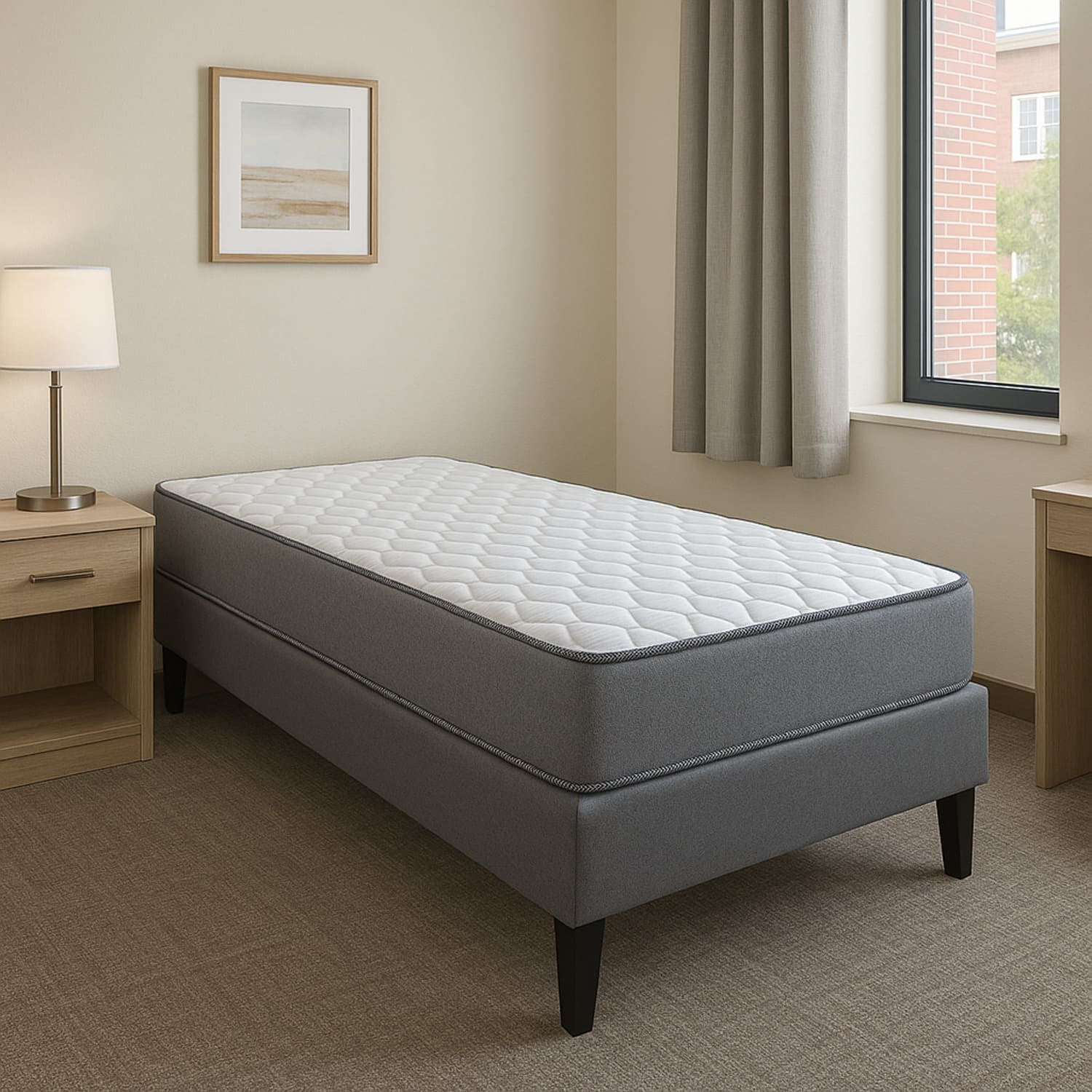 Taurova - Colchon Marrova 1,0 Pza Resortes Bonnell Espuma De Alta Densidad