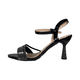 thumbnail image 3 of SANDALIAS DE FIESTA HUALUNAOTE NEGRO CASUAL MUJER T2210 - Talla 37, 3 of 6