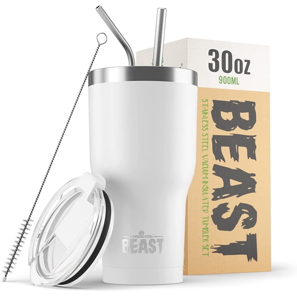 Tumbler Greens Steel Beast, acero inoxidable, 900 ml, aislante al vacío