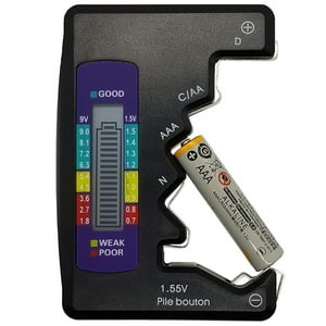 Dm - Tester Probador De Pilas Baterías Digital