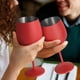 thumbnail image 4 of Pack 2 Copas De Vino Acero Inoxidable 540ml - Rojo, 4 of 4