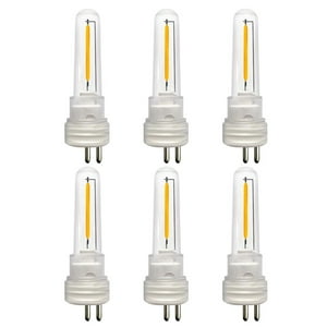 Lemoics - Bombilla Led S14 De Repuesto Vetril De 1,5 W, Color Blanco Suave, Paquete De 6