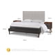 thumbnail image 3 of Cama Europea Curve Ortopedic Adv 2 Plazas Tim P, 3 of 10