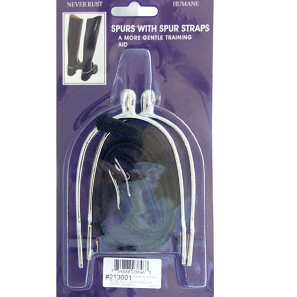 Espuelas Coronet para mujer, estilo inglés humanizado con correa