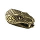 thumbnail image 3 of Abalorio De Cabeza De Serpiente, Abalorio De Cobre Y Metal, Hebilla, Cuentas De Paracord Para Cordón Artesanal, 3 of 3