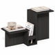 thumbnail image 2 of Mesa lateral Furinno BOYATE con forma de valle y porta revistas, 2 of 6