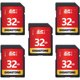 thumbnail image 1 of GIGASTONE 32 GB SD Card, paquete de 5, UHS-I U1 Clase 10 SDHC, 1 of 3