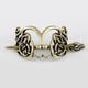 thumbnail image 1 of Viking Celtic Hair Clips - Silver Knotted Hairpin for Ladies & Women, 1 of 5