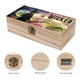 thumbnail image 3 of Caja Organizadora de Madera Rústica Wicked, 3 of 6
