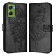 thumbnail image 2 of Funda cartera mariposa para Motorola Moto G06 con soporte y ranuras para tarjetas Negro, 2 of 6