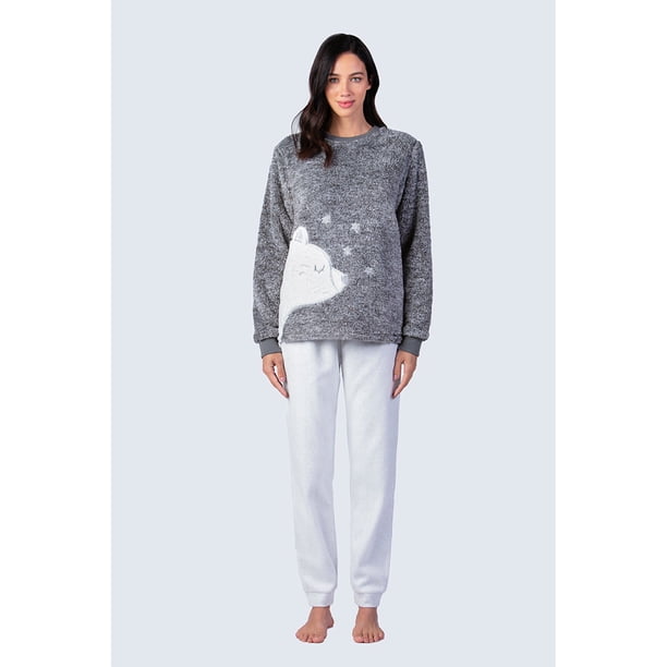 Pijama Polar Peluche Mujer | Suavidad Inigualable