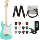 thumbnail image 1 of Guitarra Fender Squier Mini Stratocaster Verde – Paquete, 1 of 9