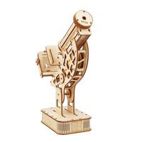 Bothyi - Microscopio De Construcción De Juguetes, Rompecabezas De Madera 3D Para Niños, Principiantes, Niños Y Adultos